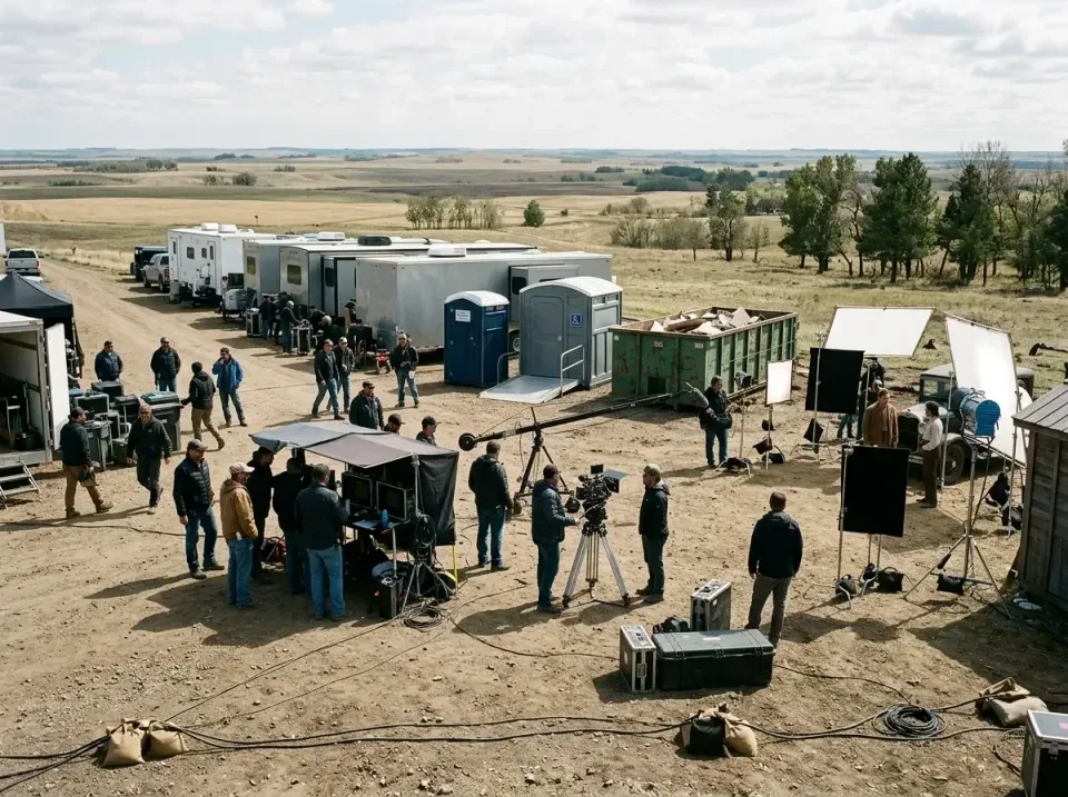 Porta Potty — Film Production Set Porta Potty — Film Production Set